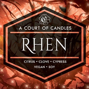 Rhen - Cursebreaker Series - 9oz Soy Candle