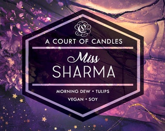 Miss Sharma - Bridgerton - 9oz Soy Candle