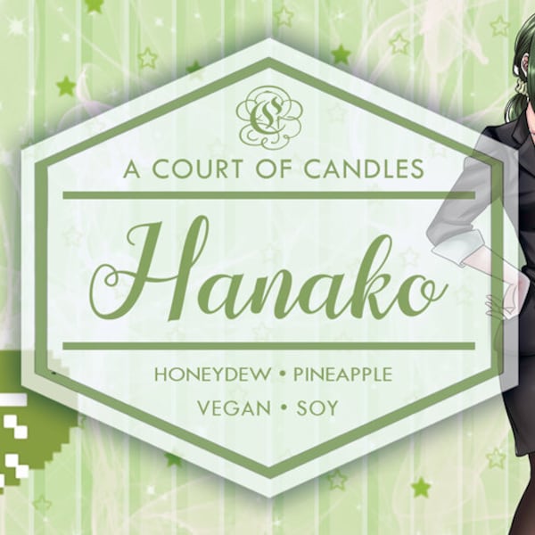 Hanako - 9oz Soy Wax Candle - Wotakoi: Love is Hard for Otaku