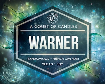 Warner - 9oz Soy Wax Candle