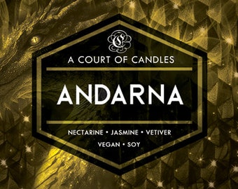 Andarna - Soy Candle - Fourth Wing