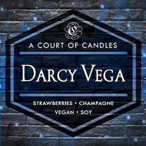 Darcy Vega - Zodiac Academy Series - 9oz Soy Candle