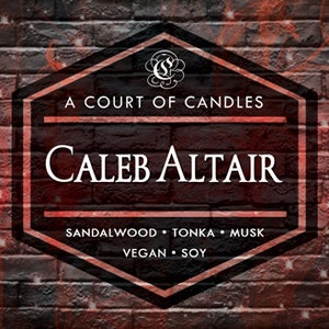 Caleb Altair - Zodiac Academy Series - 9oz Soy Candle
