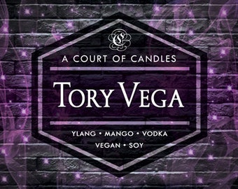 Tory Vega - Zodiac Academy Series - 9oz Soy Candle
