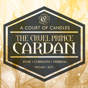 Cardan - 9oz Soy Wax Candle - The Cruel Prince