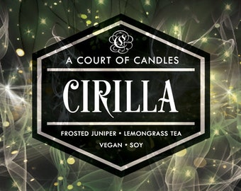 Cirilla - Soy Wax Candle - The Witcher