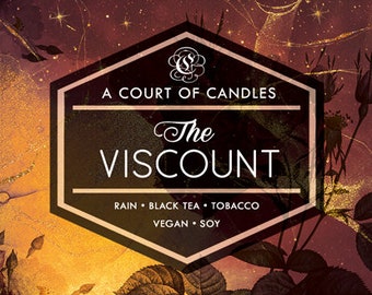 The Viscount - Bridgerton - 9oz Soy Candle