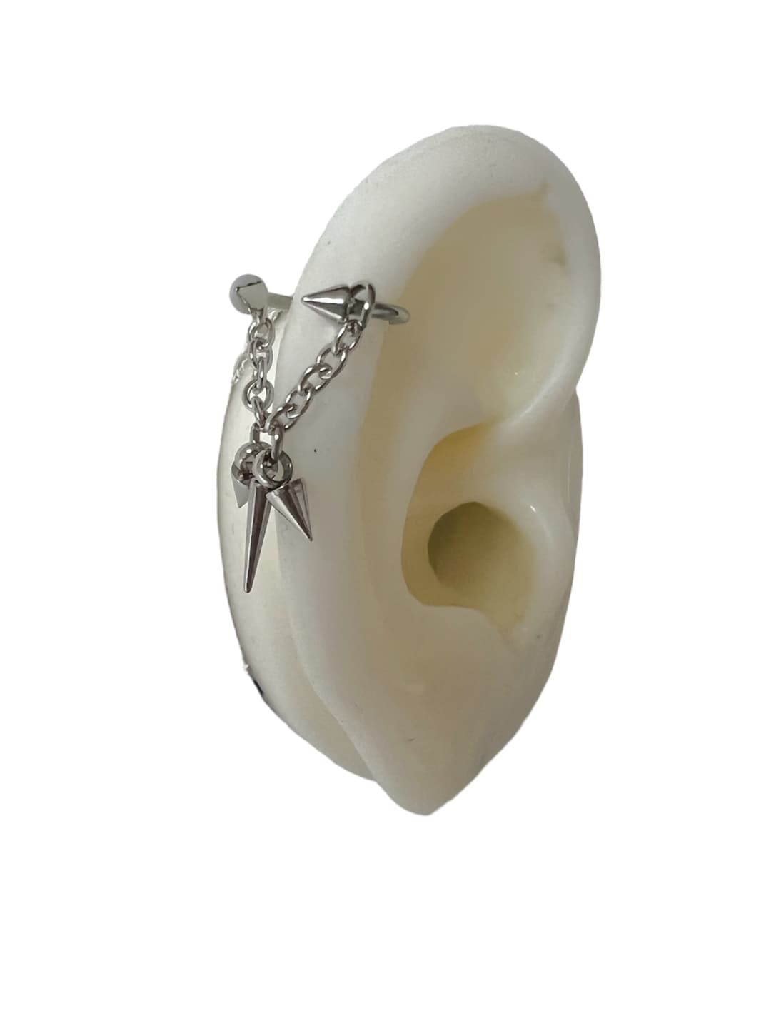 Helix Piercing With Spike - Etsy Japan