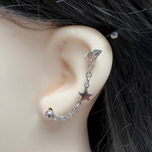 Helix piercings , helix jewelry