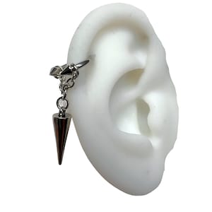 Helix piercing with spike