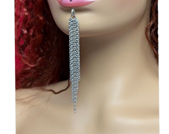 Surgical Steel Labret Piercing Jewelry - Lip Ring - vertical labret piercing