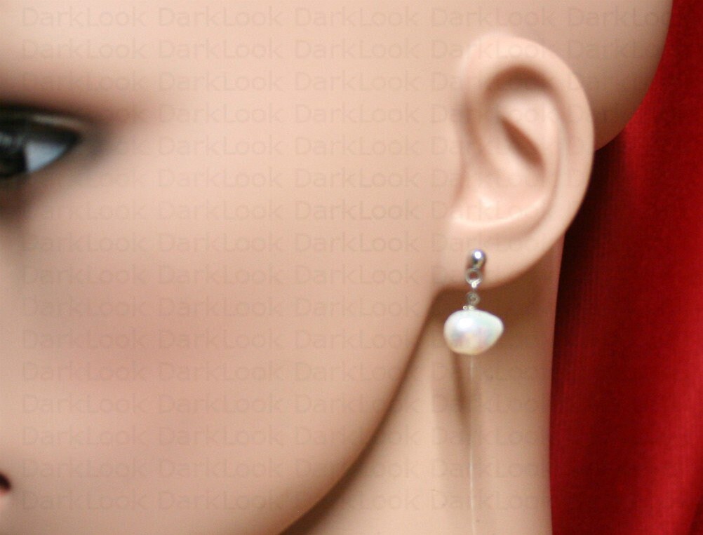 Kit Fake Nipples Piercing Jewelry freswater Pearl Fake Etsy UK