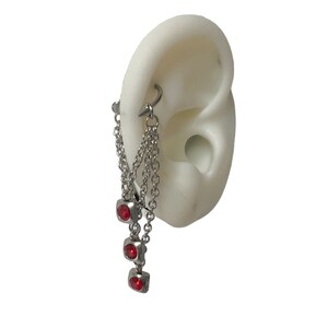 Helix piercing with spike