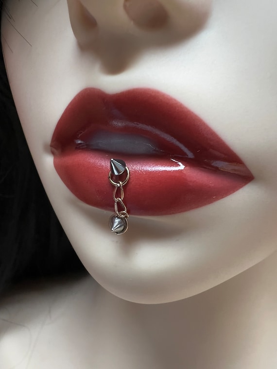 16g Lip Ring Labret 4mm Ball Classic Lip Ring Gold Medusa Lip Piercing  Basic Silver Comfortable Lip Jewelry Black Simple Lip Labret - Etsy