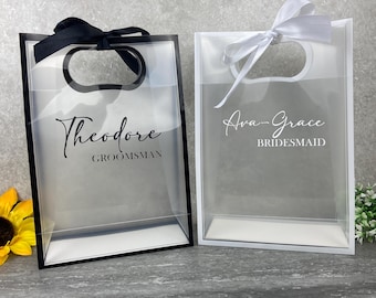 Sacola de presente de casamento personalizada, bolsa de padrinho, bolsa de padrinho, bolsa de madrinha, bolsa de presente personalizada, bolsas de casamento, presentes para madrinhas,