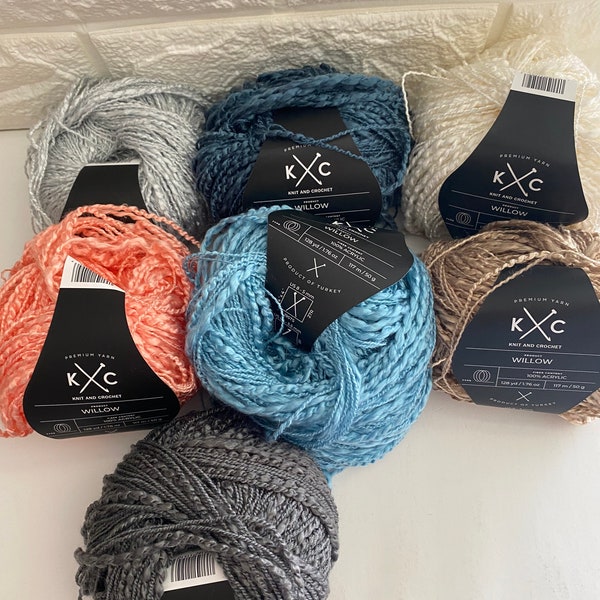 K And C Willow Collection Yarn