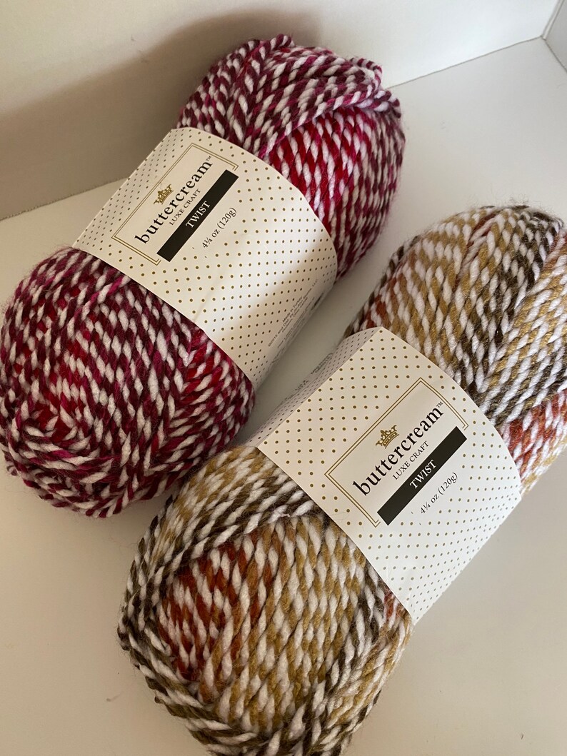 Buttercream Luxe Craft Twist Yarn Etsy