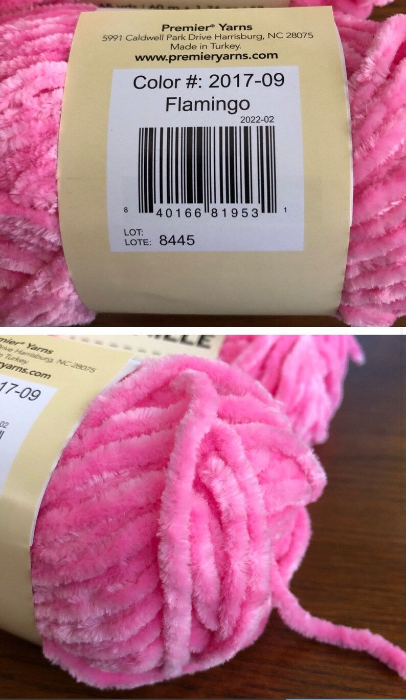 Just Chenille Premier Yarn Plush Yarn Amigurumi Yarn Etsy