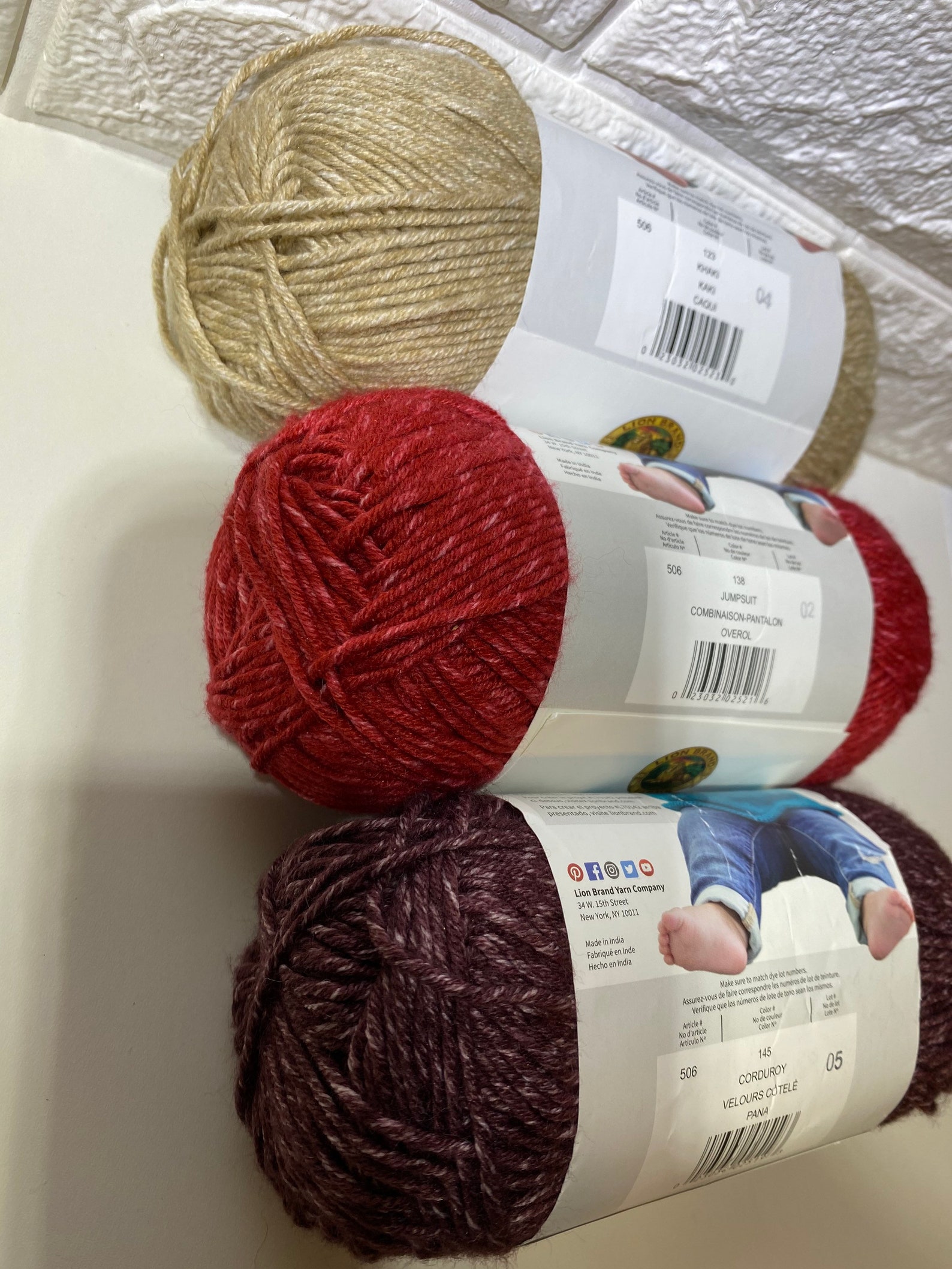 Jeans Yarn From Lion Brand Yarns 100 Acrylic 3.5 Oz 100g Etsy