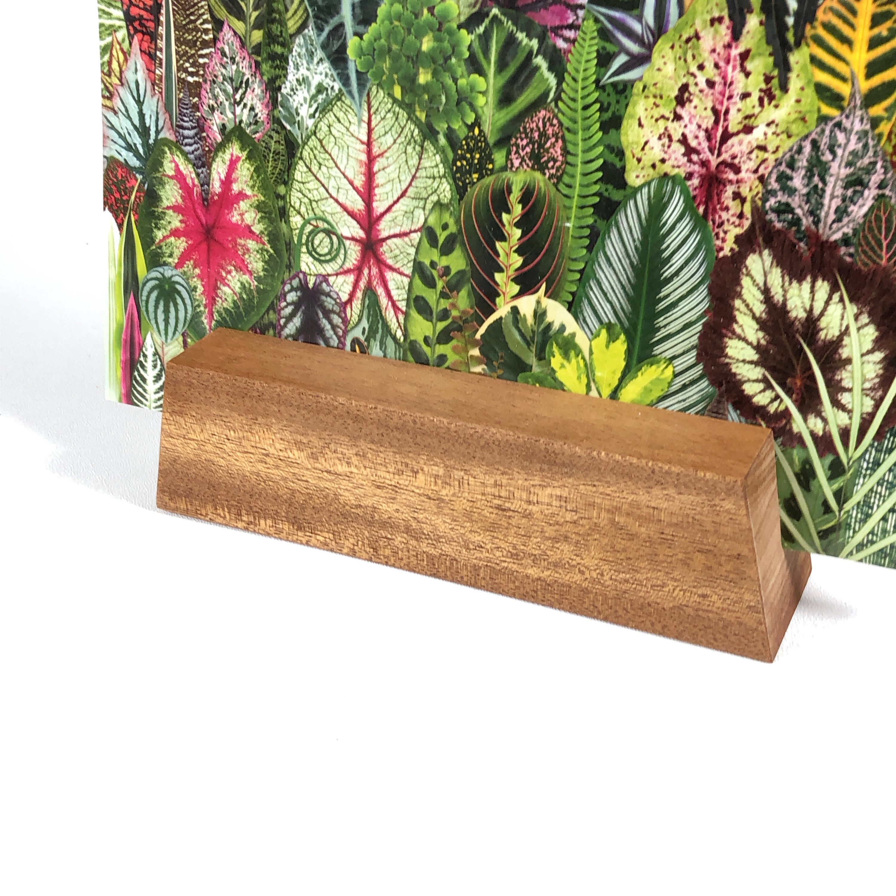 Jigsaw Puzzle Box Lid Stand Solid Mahogany Convienent Etsy