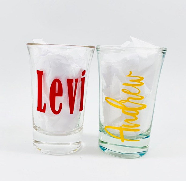 Personalized Shot Glass Customized Shot Glass With Name Etsy