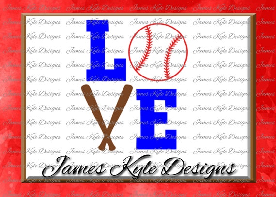 Download Love Baseball Svg Cricut Cut Files