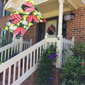 Ladybug Wreath, Front Door Wreath, UITC Ladybug image 6