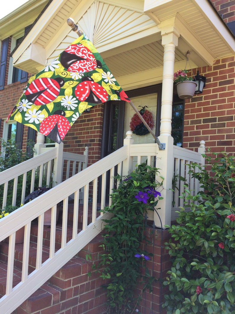 Ladybug Wreath, Front Door Wreath, UITC Ladybug image 6