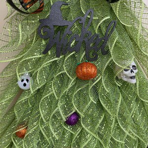 Lime Green Halloween Tree (new for 2024)with or Without Lights and ...