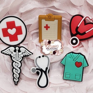 Health Care Worker Shoe Charms