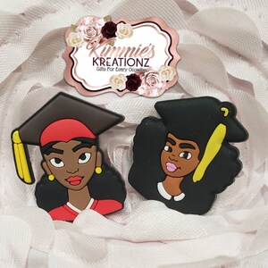 BLACK GIRL MAGIC Graduation Charms