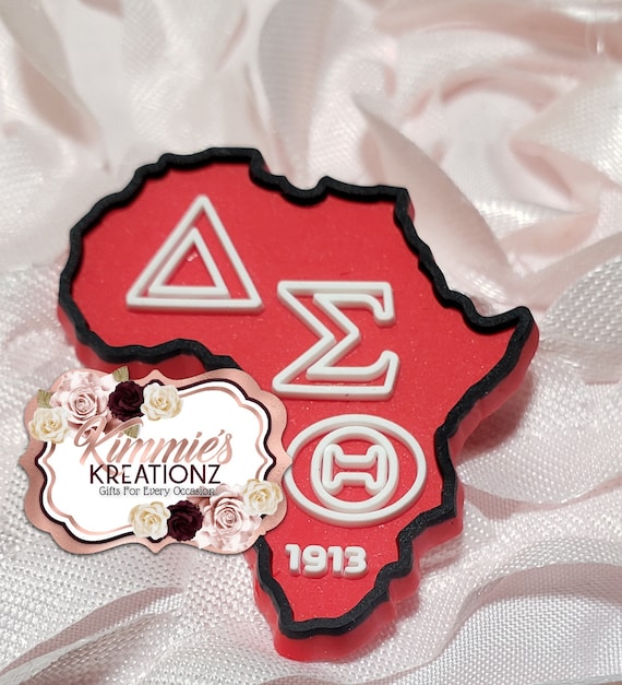 DST African Shoe Charm Delta Sigma Theta