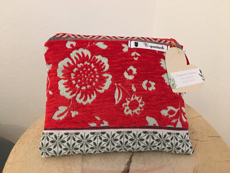 Make-up pouch or various boeme style storage Make-up pouch or various boeme style storage