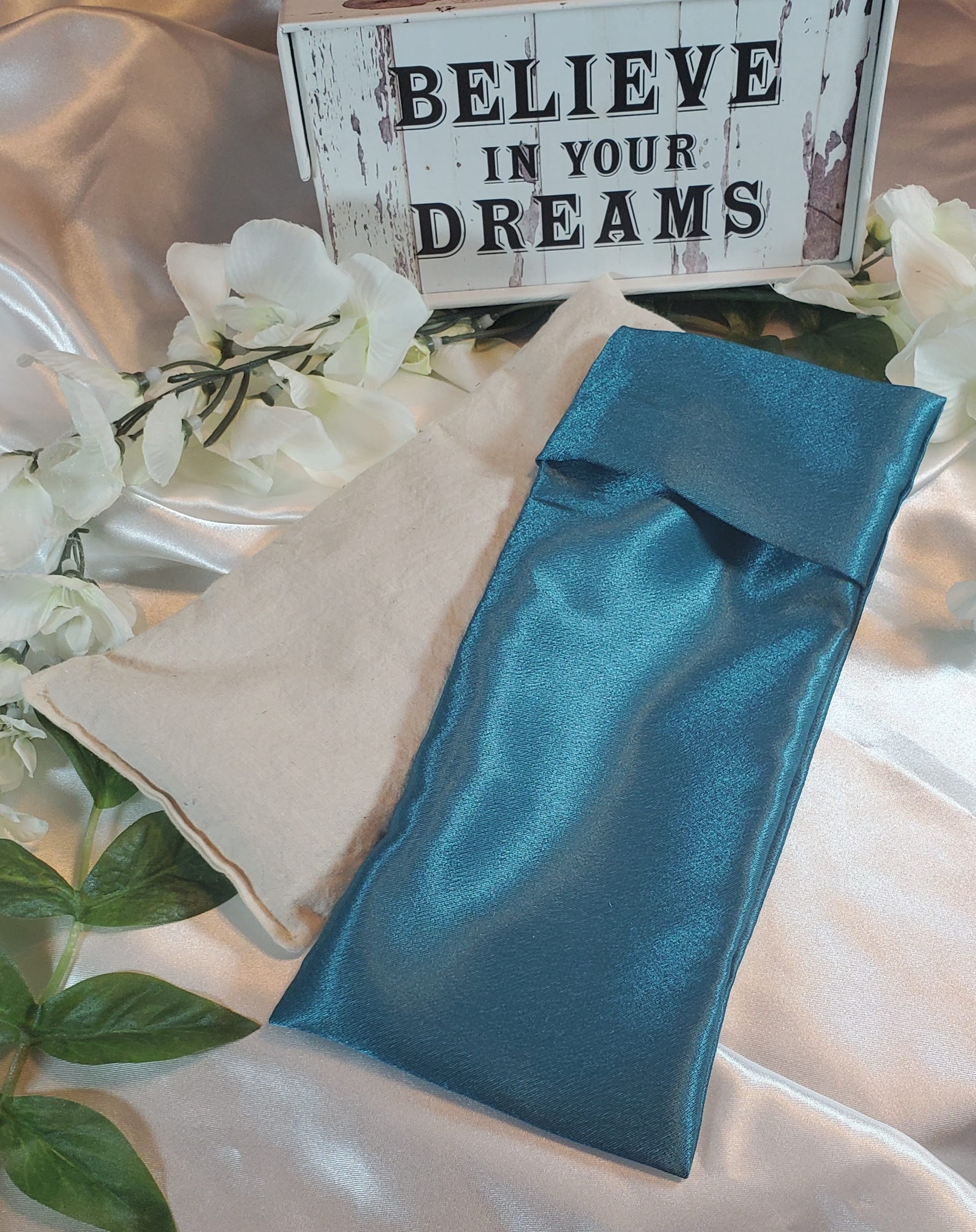 Satin Eye Pillow Lavender Eye Pillow Aromatherapy Eye Etsy