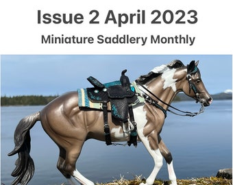 Digital Download - How to Build a 1:9 Scale Miniature Barrel Saddle Set - April 2023 Miniature Saddlery Monthly