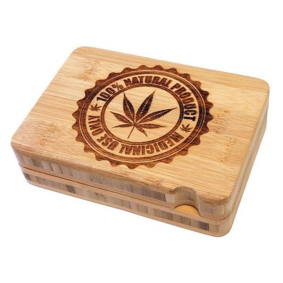 Wooden Rolling Tray 100 Natural Product Weed Hemp Etsy