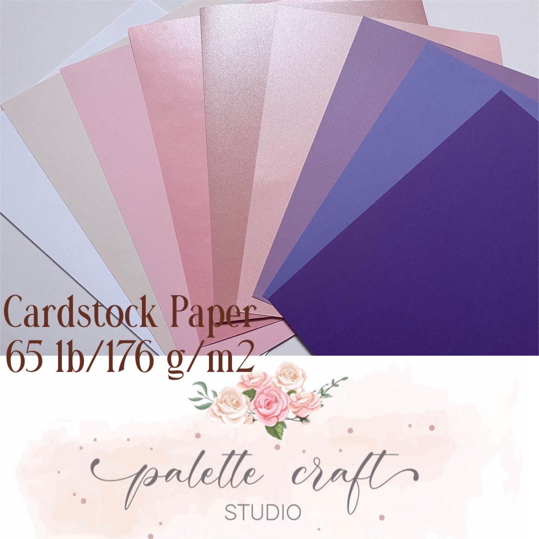 Premium Cardstock Paper 65 Lb 8.5 X 11 In. Perfect for Scrapbooking,  Cardmaking, & More Pick Color and Quantity -  Israel