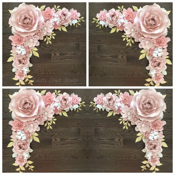 wedding arch paper flowers paper flower backdrop wedding decoration home decor nursery decoration wedding flowers bridal shower paper flower backdrop wedding