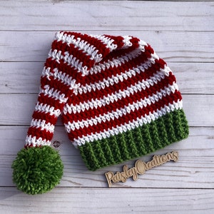 READY TO SHIP!! Elf Hat | Christmas | Crochet | Holiday | Photo Prop | Free Shipping