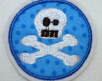 Patch de pirate tête de mort
