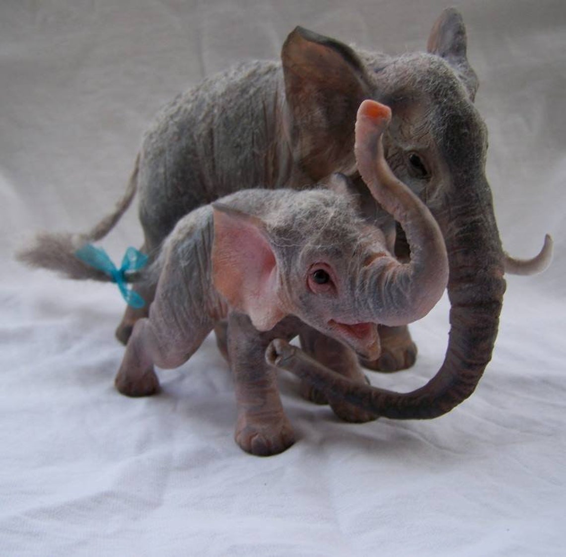 Made to Order Ooak Miniature Dollhouse Family Elephant by Etsy