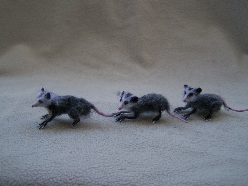 MADE to order Ooak ONE  baby possum by Malga