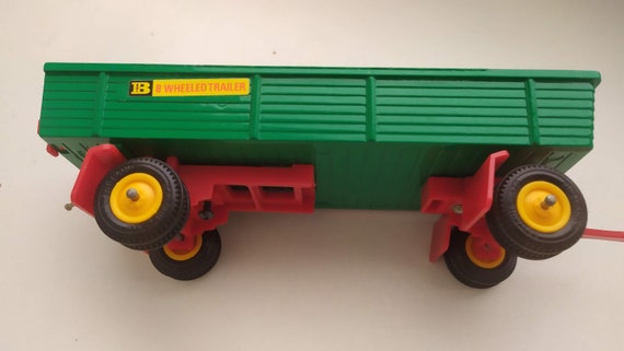 Toy 8 Wheeled Trailer Britains Ltd 1:32 Farm Vintage 1978 -  Finland