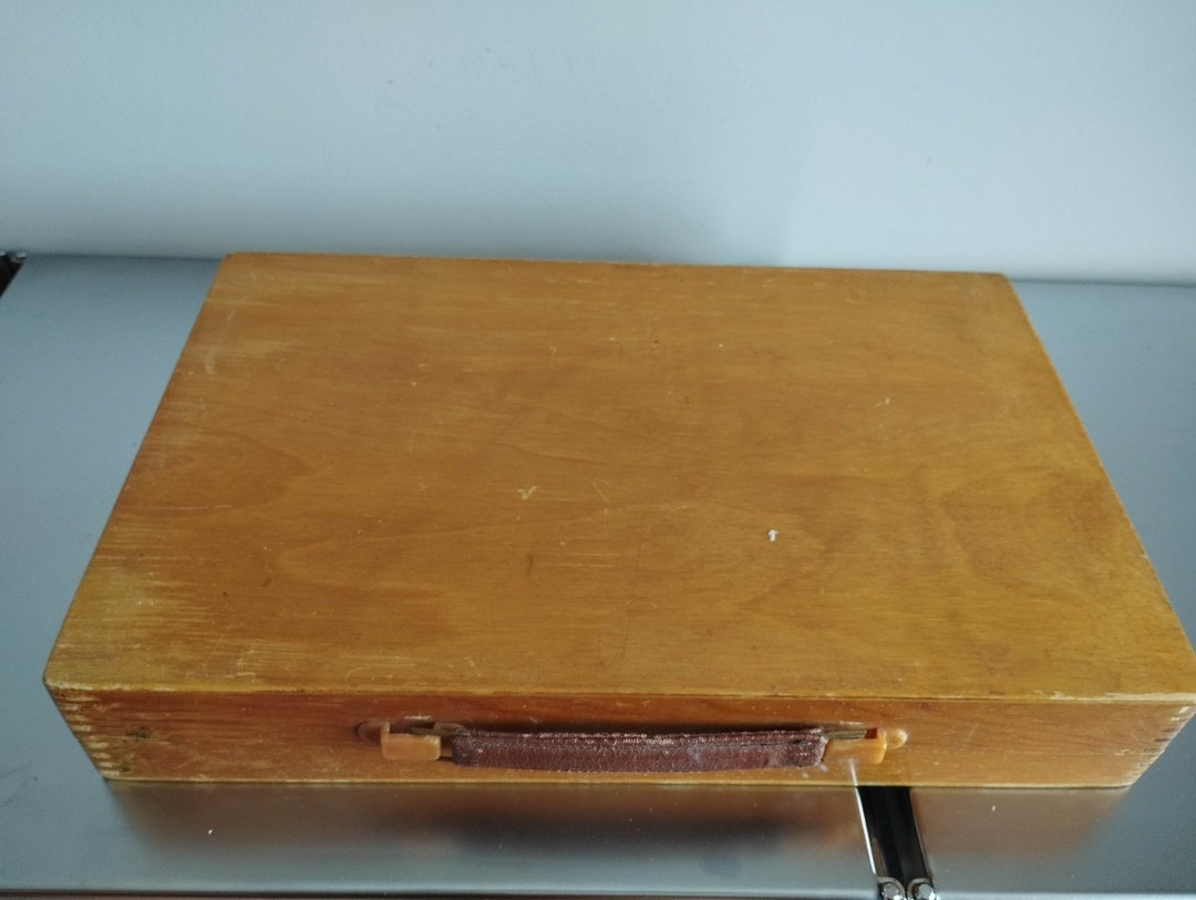 Vintage Wooden Artist Box. - Etsy
