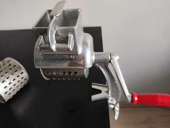 Vintage Rotary Drum Grater Zylyss Swiss Made Pat. Ang. Table