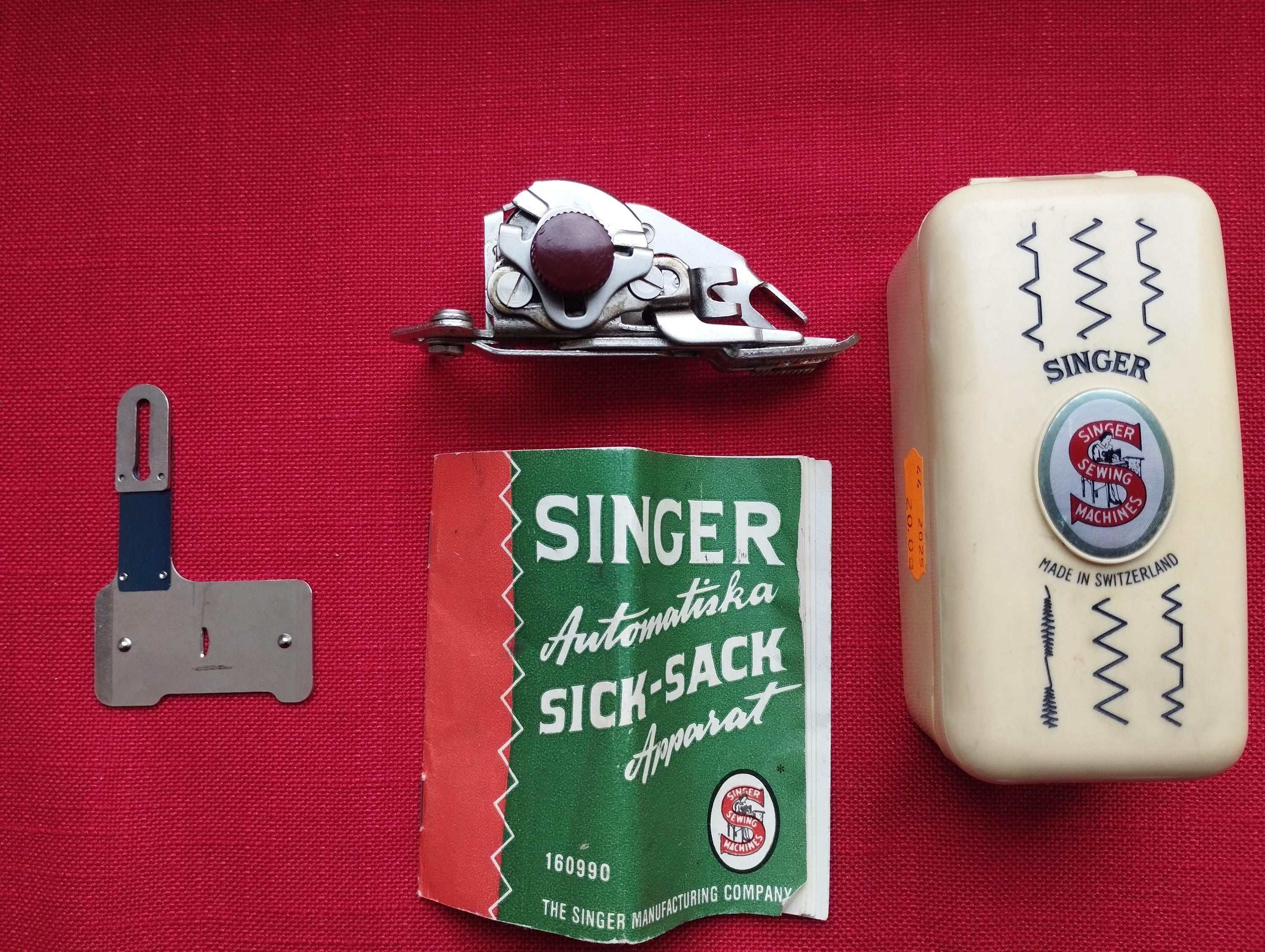 Vintage Singer Zigzag Attachment - Etsy