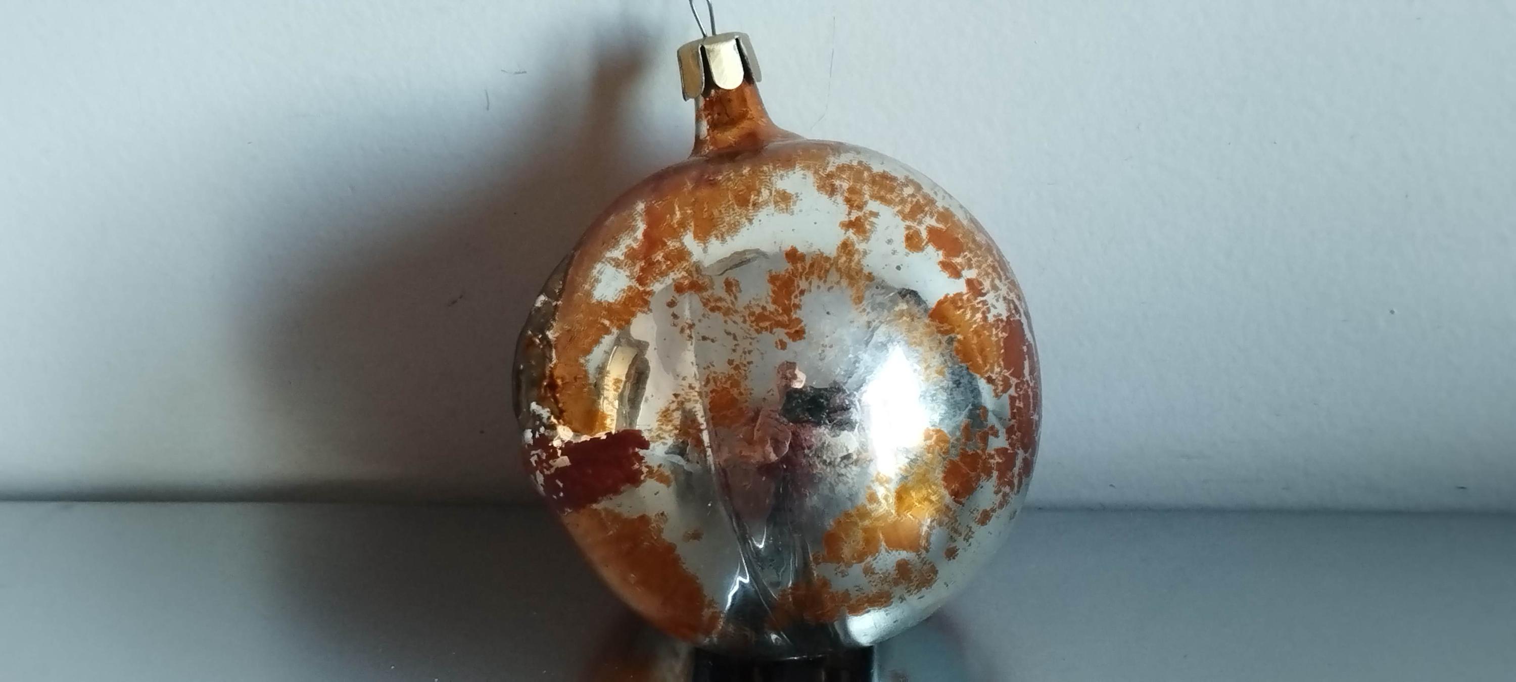 Boules de sapin - ZJCHAO - Décoration de Noël - Argenté - 6/12 balles - Mousse et Verre