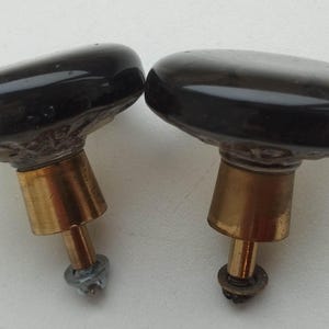 Set med 2 svenska vintage möbler i glasmässing, Lindhammar Classic