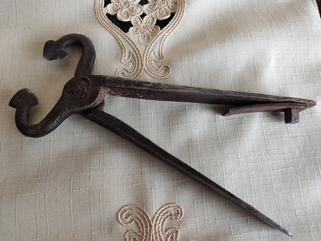 Antique 19c Sugar Cutters & Nippers, Collectible Sugar Snips, Antique