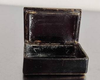 西洋アンティーク 十七世紀十八世紀 古銅 人物刻 嗅煙草入 2点 M R8980